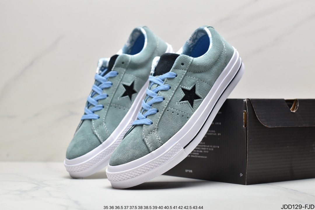 120 真标匡威Converse One Star 74 OX Suede一星系列毛皮板鞋