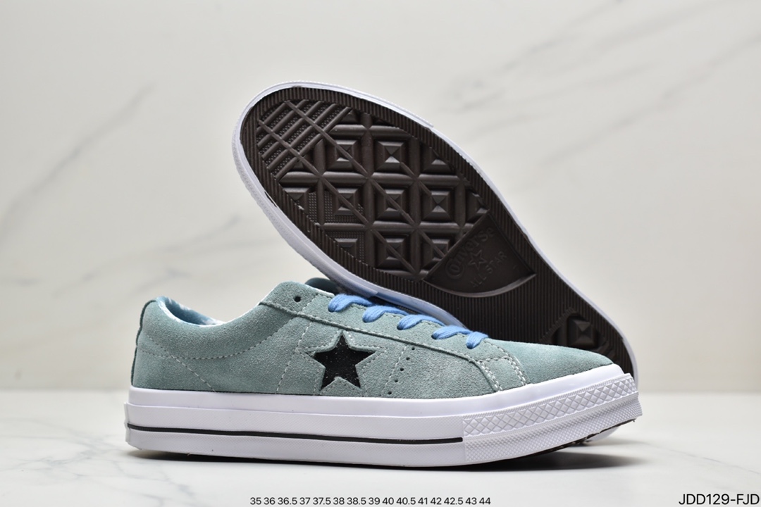 120 真标匡威Converse One Star 74 OX Suede一星系列毛皮板鞋