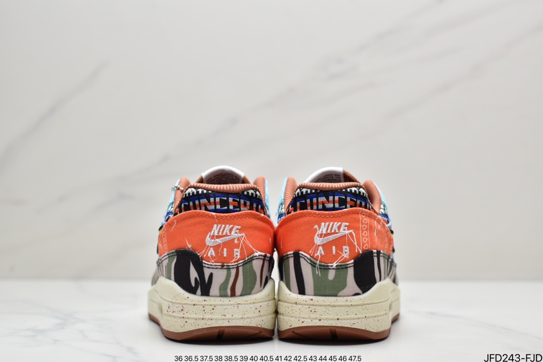 170 Patta x Nike Air Max 1“Monarch”复古休闲跑步鞋DR0448