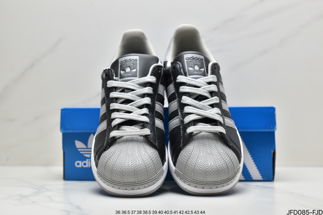 170 阿迪达斯Adidas Originals Superstar"贝壳头经典百搭休闲运动板鞋 EG4962