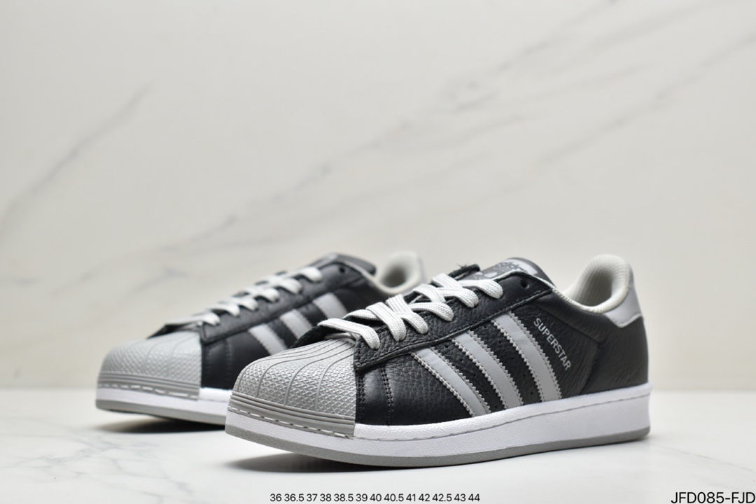 170 阿迪达斯Adidas Originals Superstar"贝壳头经典百搭休闲运动板鞋 EG4962