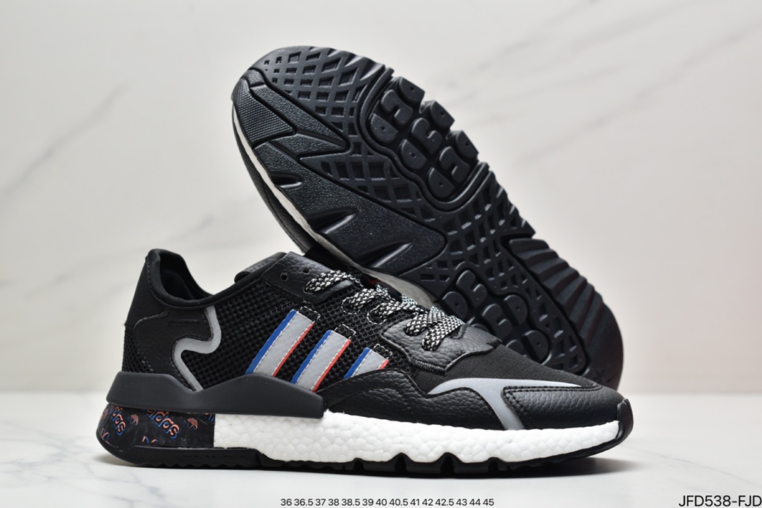 170 阿迪达斯Adidas Nite Jogger Winterized 复古休闲运动跑鞋