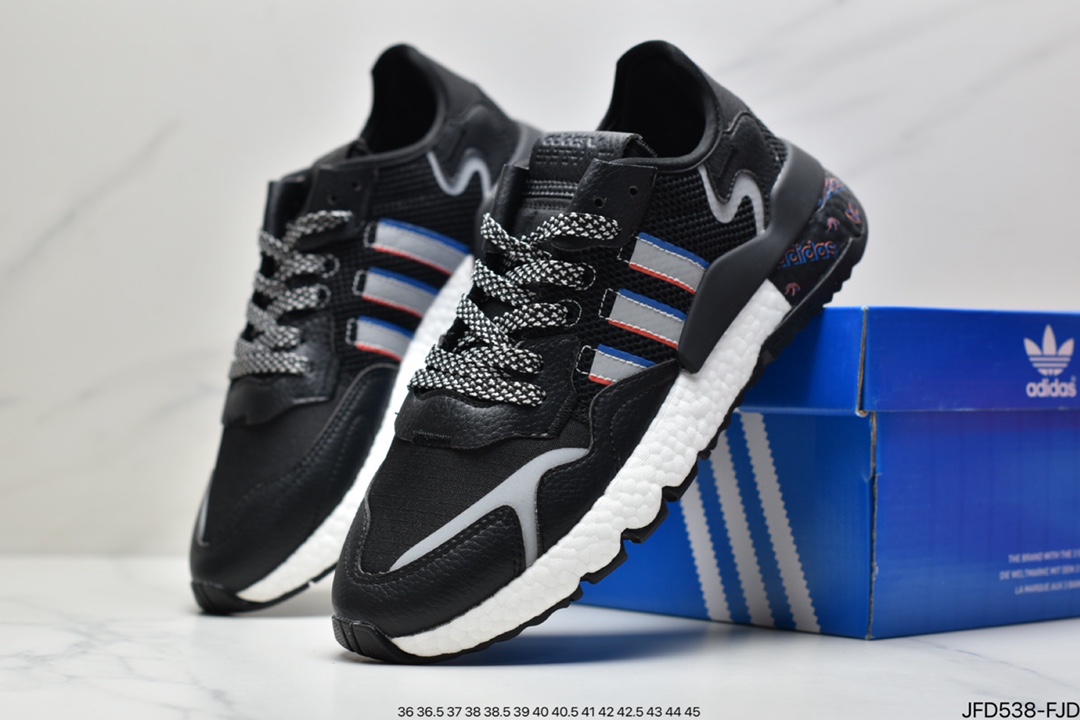 170 阿迪达斯Adidas Nite Jogger Winterized 复古休闲运动跑鞋