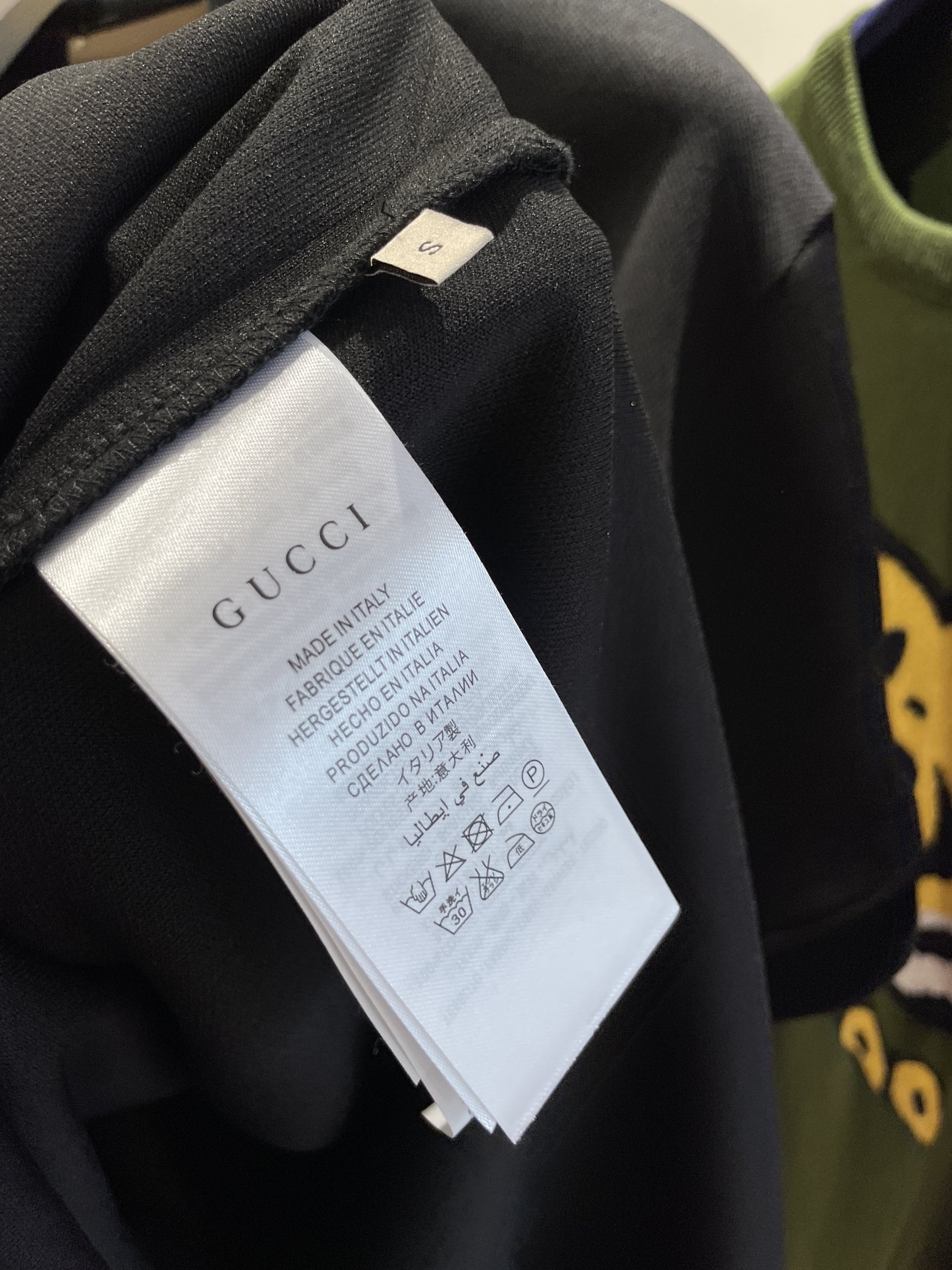 Gucci 22SS🖤徽标翻领Polo衫
