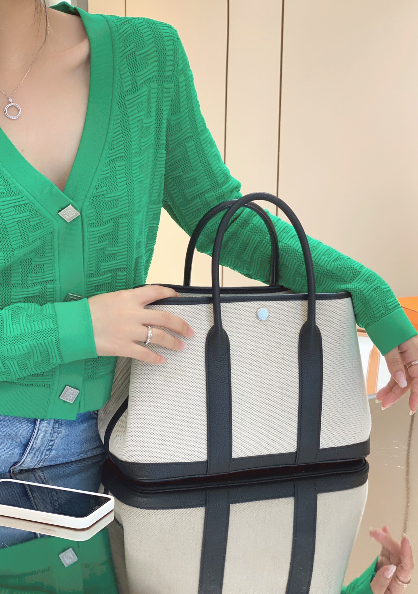 爱马仕 Hermès 高定经典皮革女包手袋 #7965D0EA 3