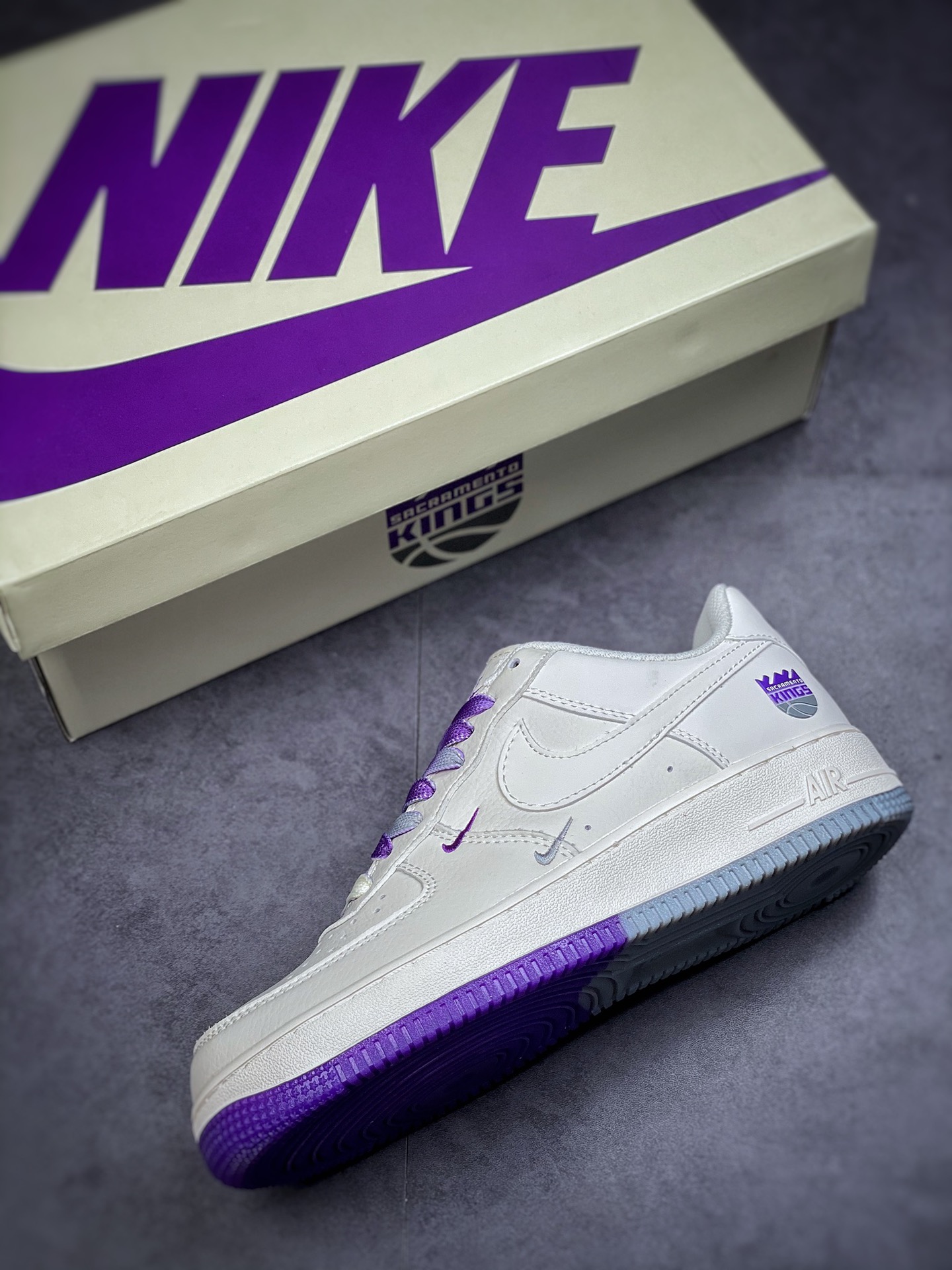 260 Nike Air Force 1 Low 07 串标白紫渐变NK6928-205