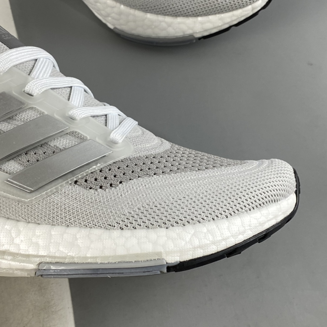 P200 Adidas UltraBoost 21 加厚爆米花袜套式针织鞋面休闲运动慢跑鞋 GV7724