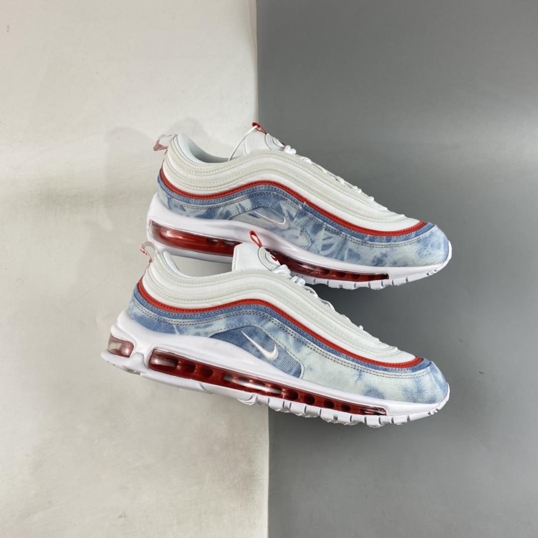 P220 Nike Air Max 97 全掌气垫复古子弹跑步鞋 DV2180-900