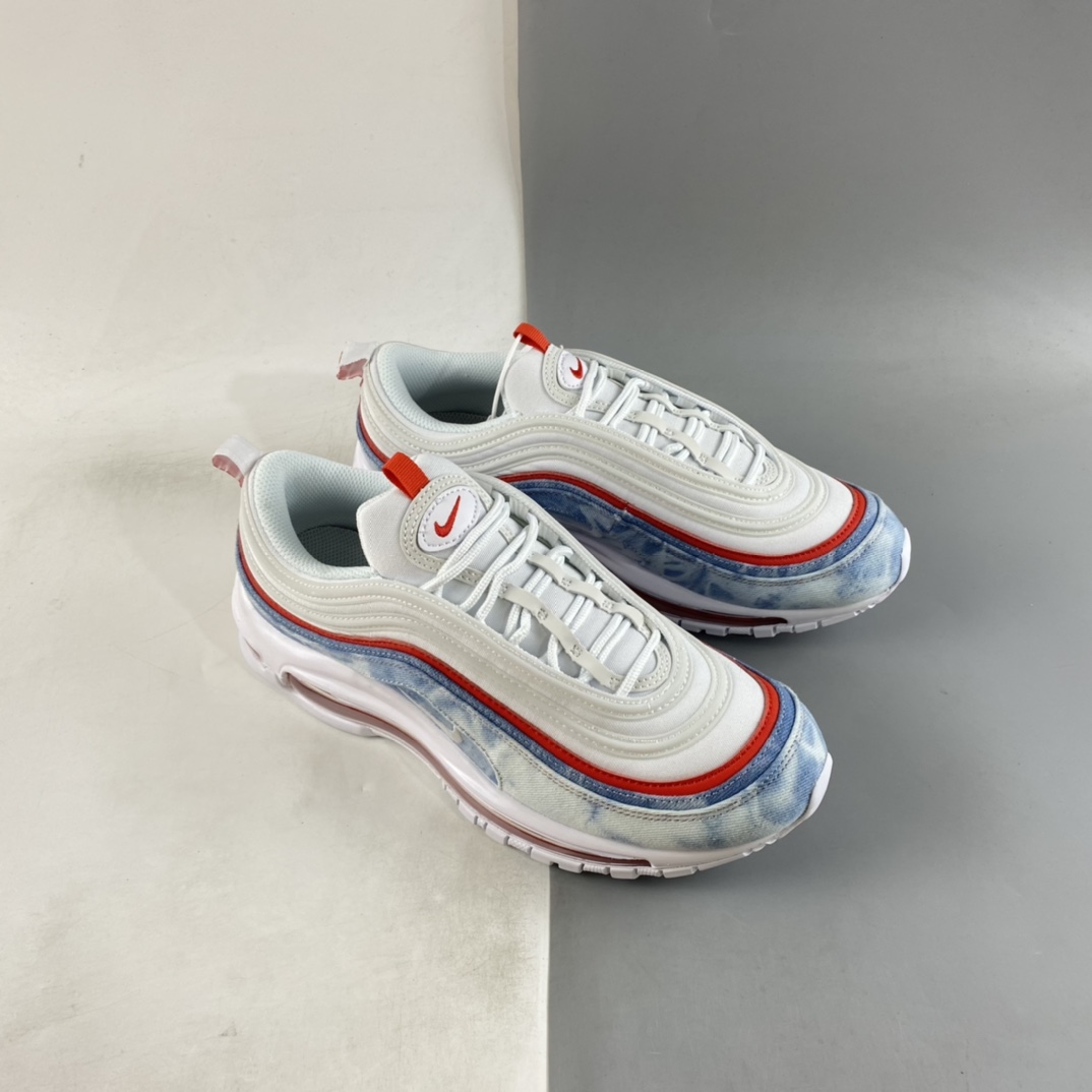 P220 Nike Air Max 97 全掌气垫复古子弹跑步鞋 DV2180-900