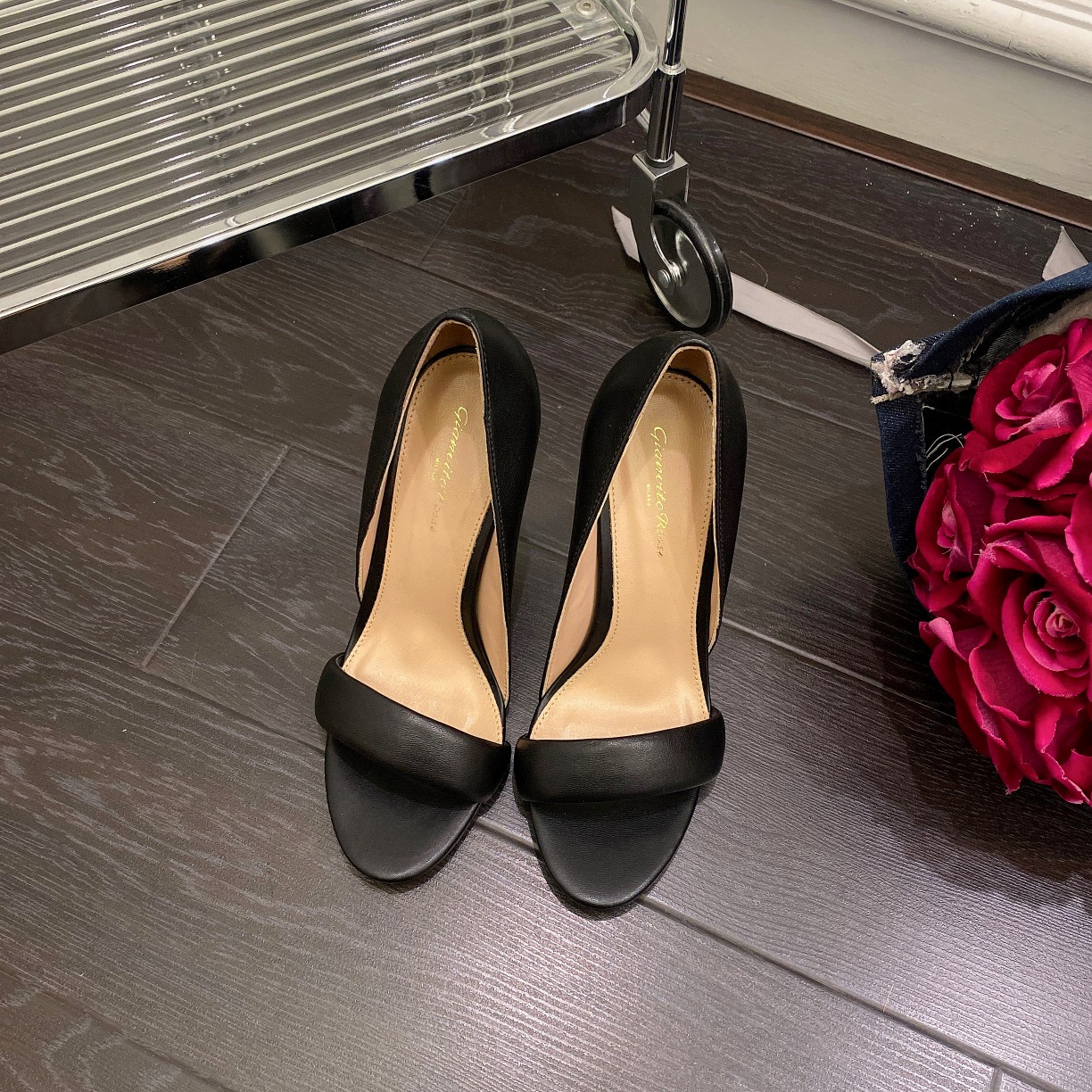 Gianvito Rossi Scarpe Sandali Pelle bovina di capra pecora Collezione estiva Fashion