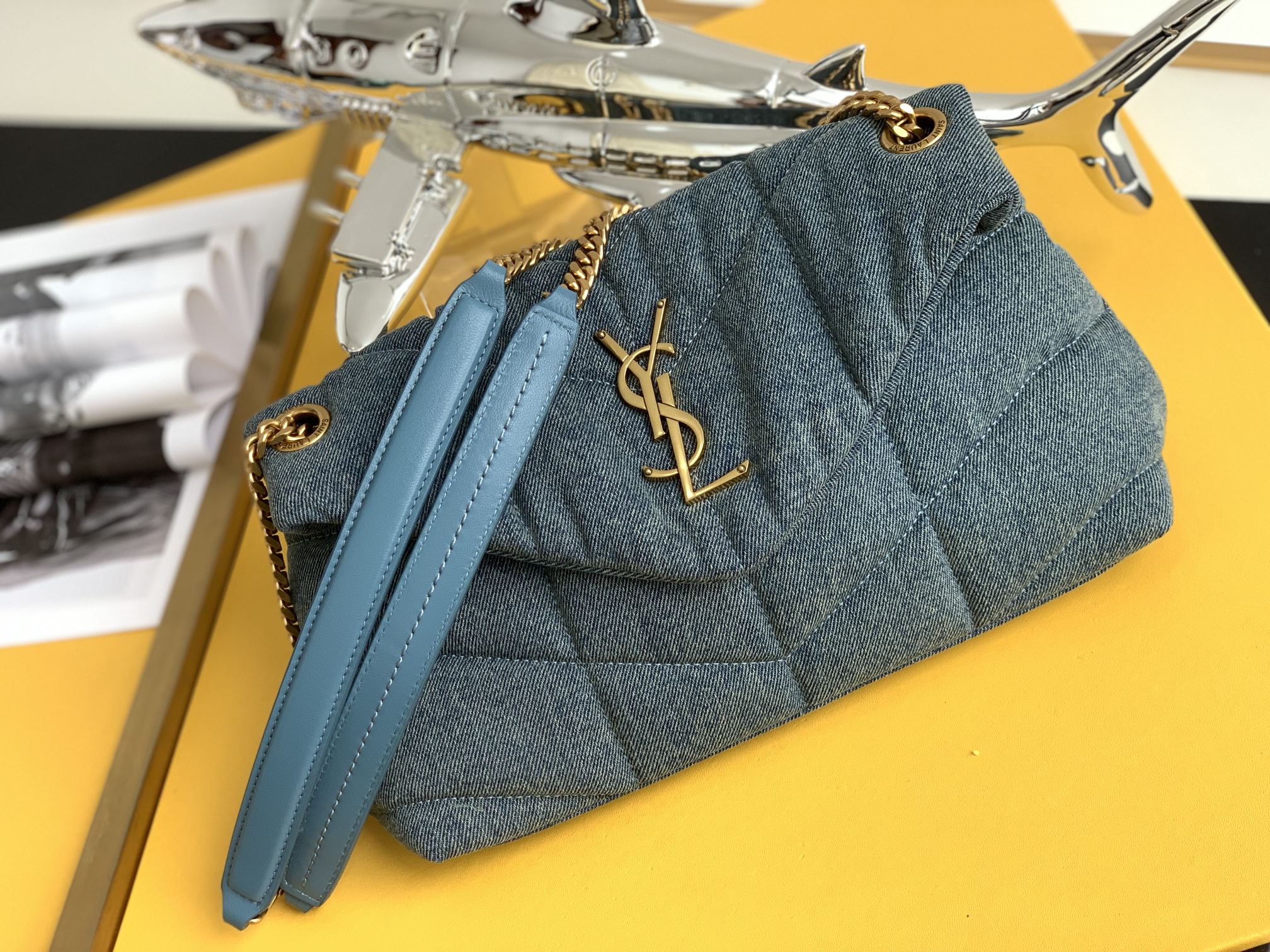 YSL 绗缝 链条包 单肩包