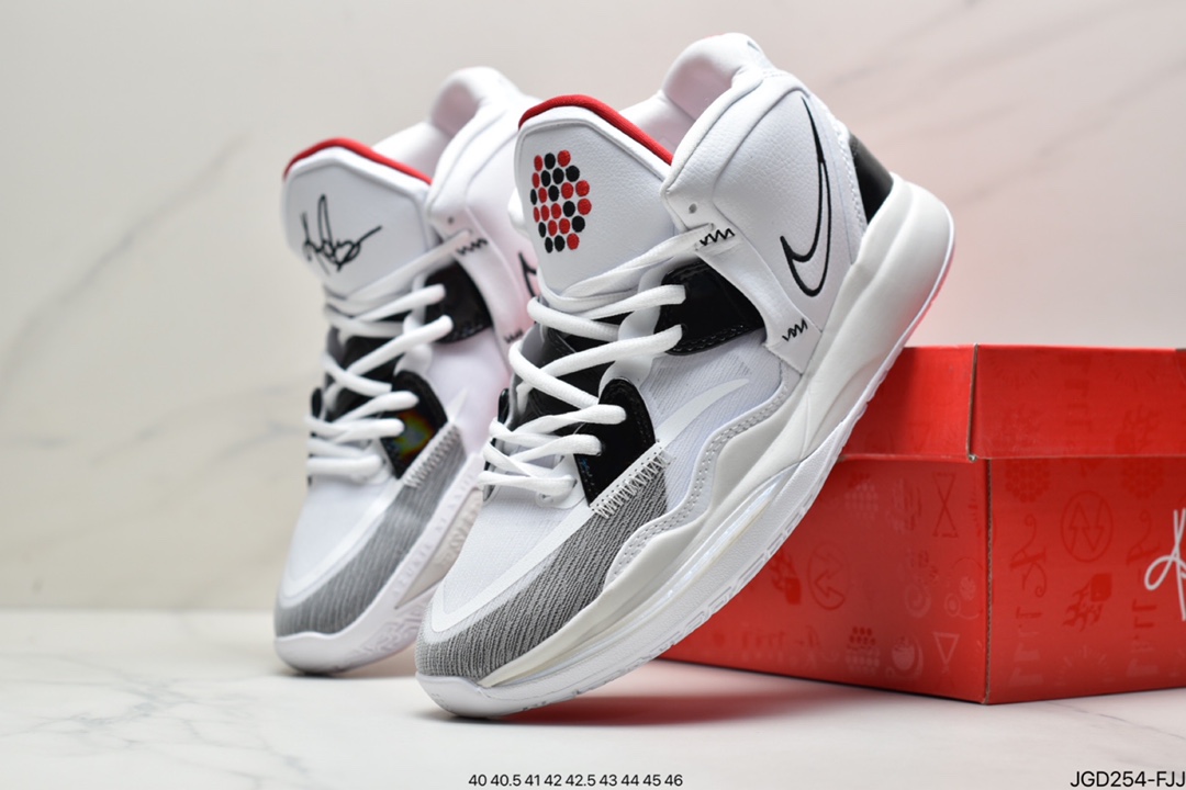 180 真标Nike Kyrie 8 Infnity EP 耐克 欧文8 Swoosh 采用镂空刺绣工DC9134