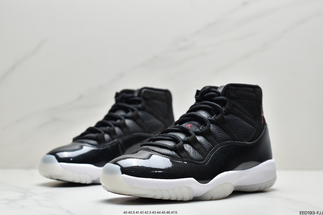 370 耐克Nike Air Jordan 11 Retro Low”Concord Bred”AJ11代迈克尔·乔丹低帮运动文化篮球鞋AV2187-160