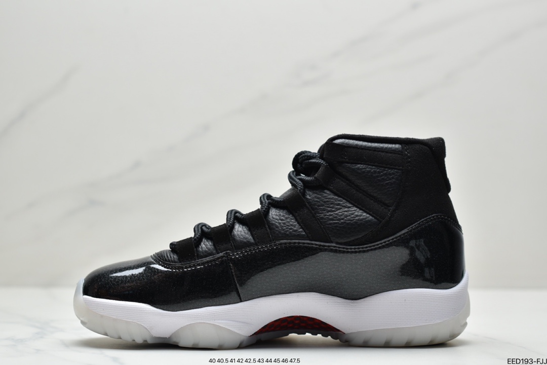 370 耐克Nike Air Jordan 11 Retro Low”Concord Bred”AJ11代迈克尔·乔丹低帮运动文化篮球鞋AV2187-160