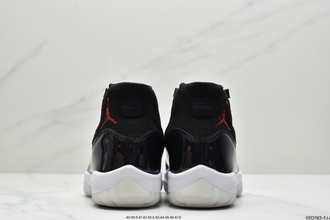 370 耐克Nike Air Jordan 11 Retro Low”Concord Bred”AJ11代迈克尔·乔丹低帮运动文化篮球鞋AV2187-160