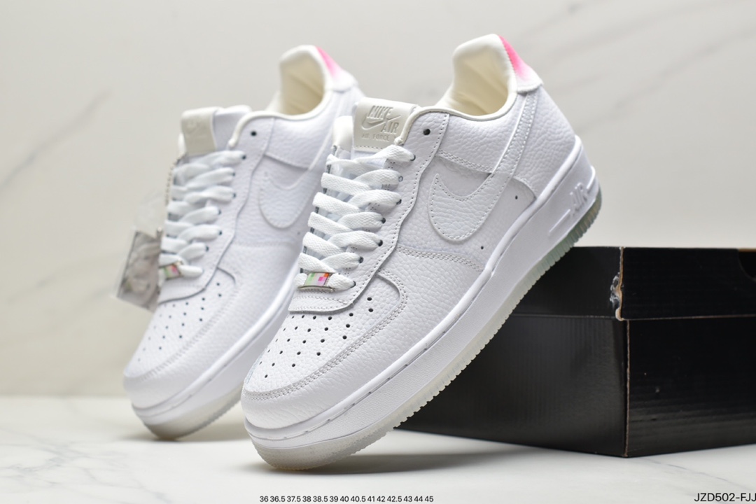 140 耐克 Nike Air Force 1 Low “Have A Nike Day”笑脸夜光空军一号低帮休闲板鞋CT3228-100