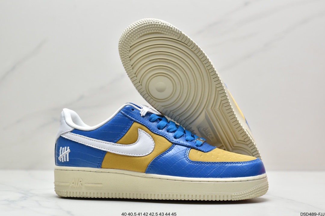 100 耐克NK Air Force 1 空军一号 蓝 蛇纹 DM8462-400