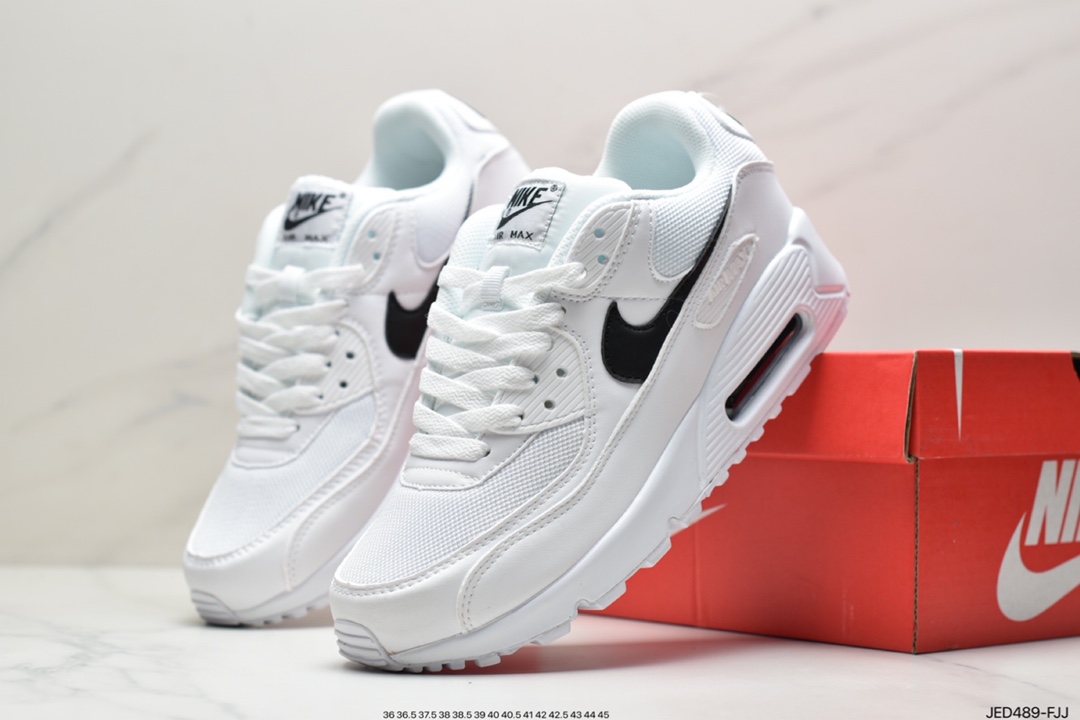 150 真标耐克NIKE AIR MAX 90 男女复古元年气垫缓震跑鞋