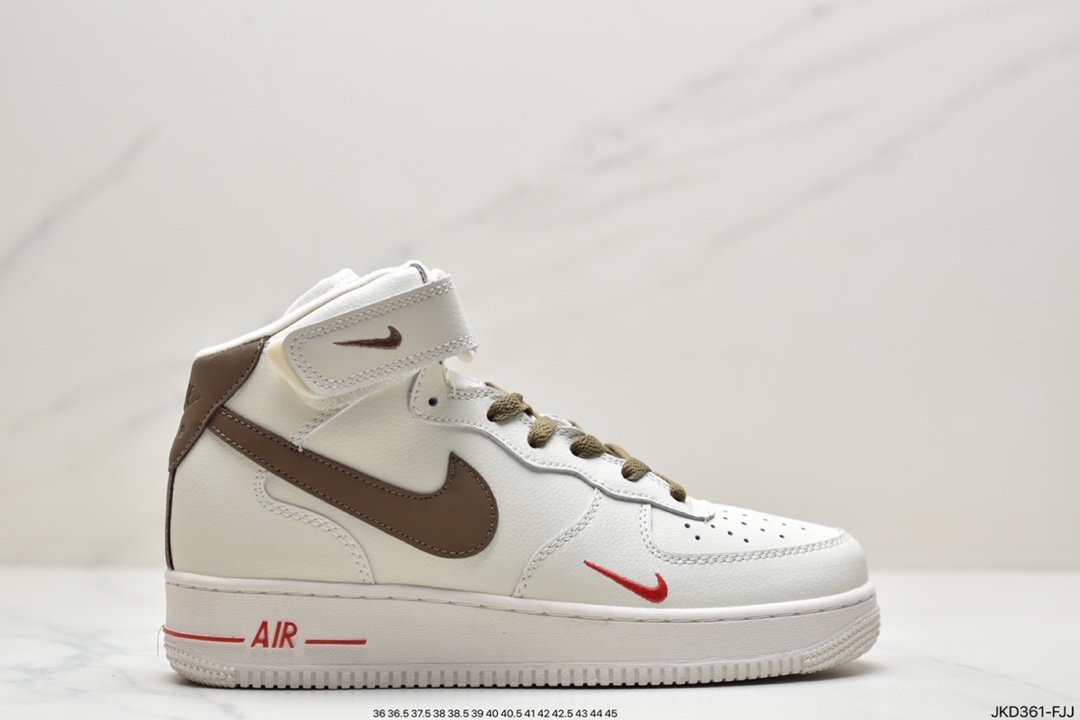 160  耐克 Air Force 1 ‘07 high 空军高帮经典男女休闲板鞋  334031-119