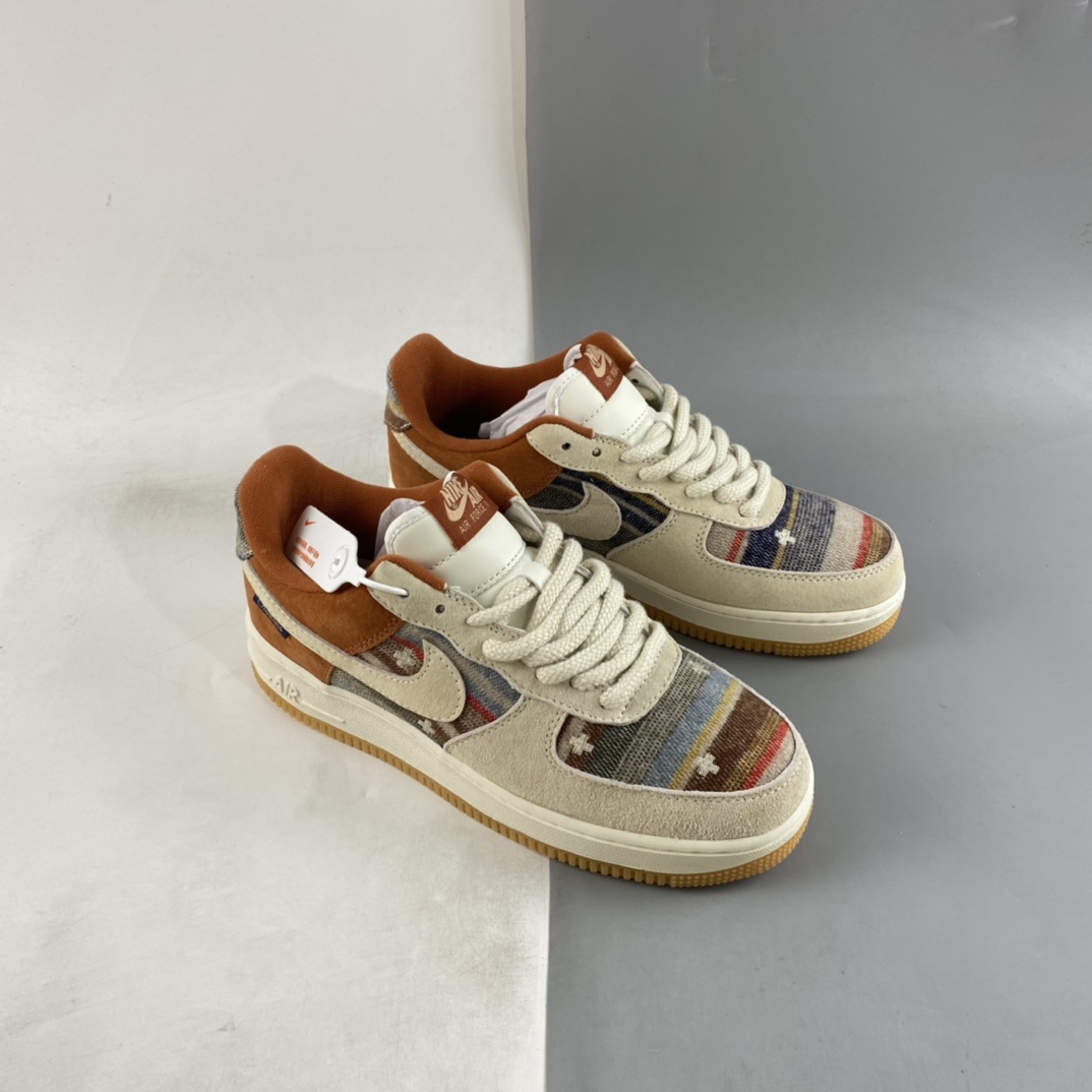 P240 Nike Air Force 1’07 ESS 虎年主题 空军一号低帮休闲板鞋 CW2288-686