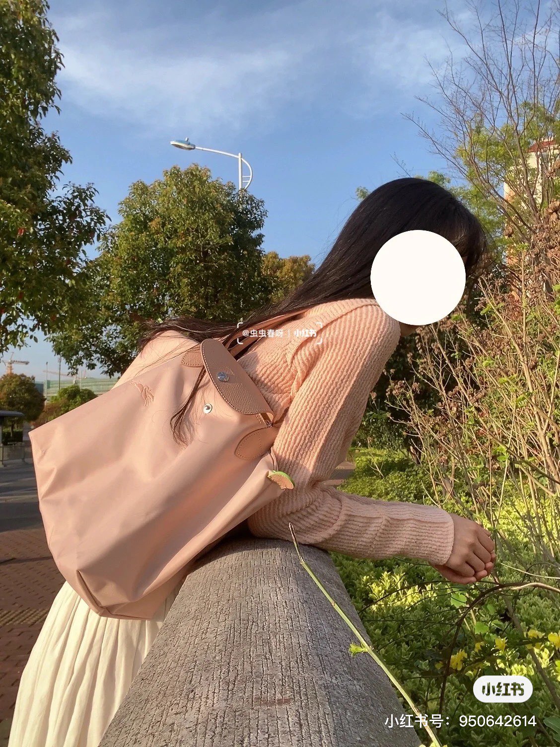 Longchamp Fairy pink! ! The legendary Lina Belle color! The name of the official website is lotus root powder, but I think the lotus root powder