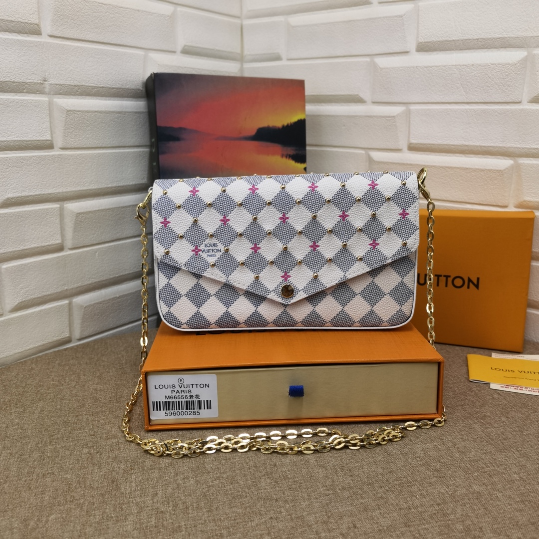 Louis Vuitton Felicie Handbag front view
