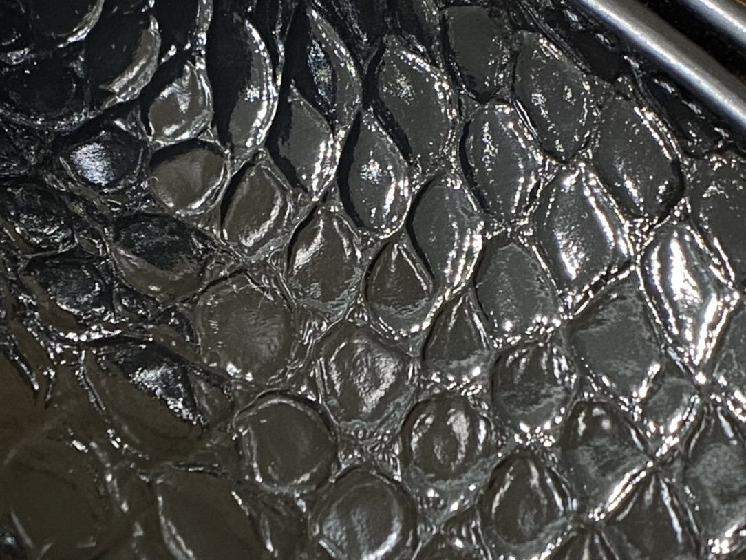 Balenciaga Hourglass XS 19CM BAG 鳄鱼纹沙漏包 592833黑色/金扣