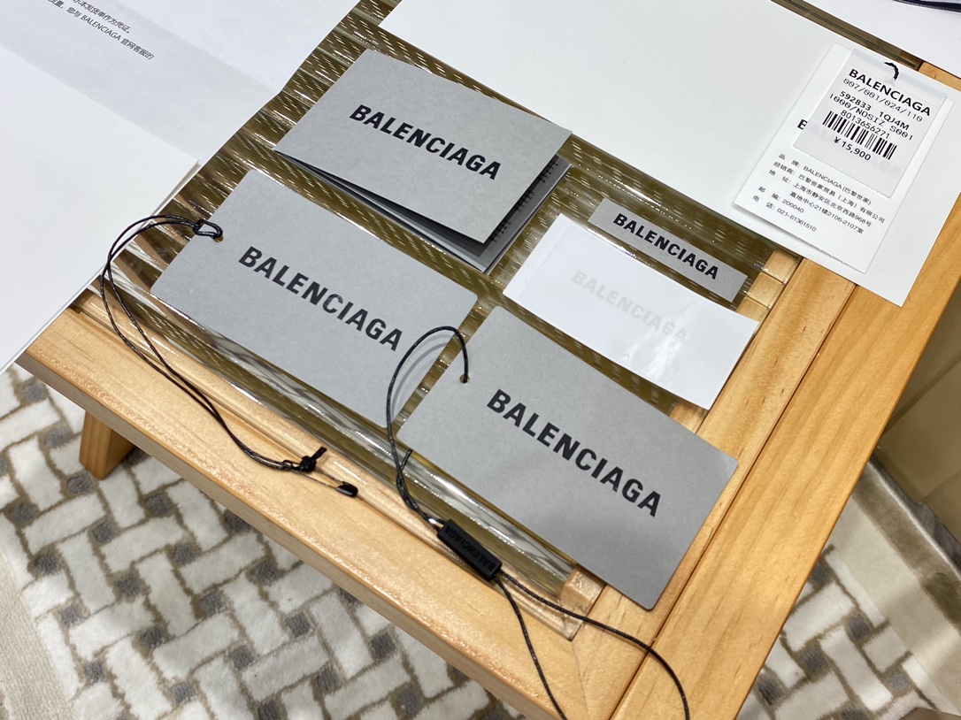 Balenciaga Hourglass XS 19CM BAG 鳄鱼纹沙漏包 592833黑色/金扣