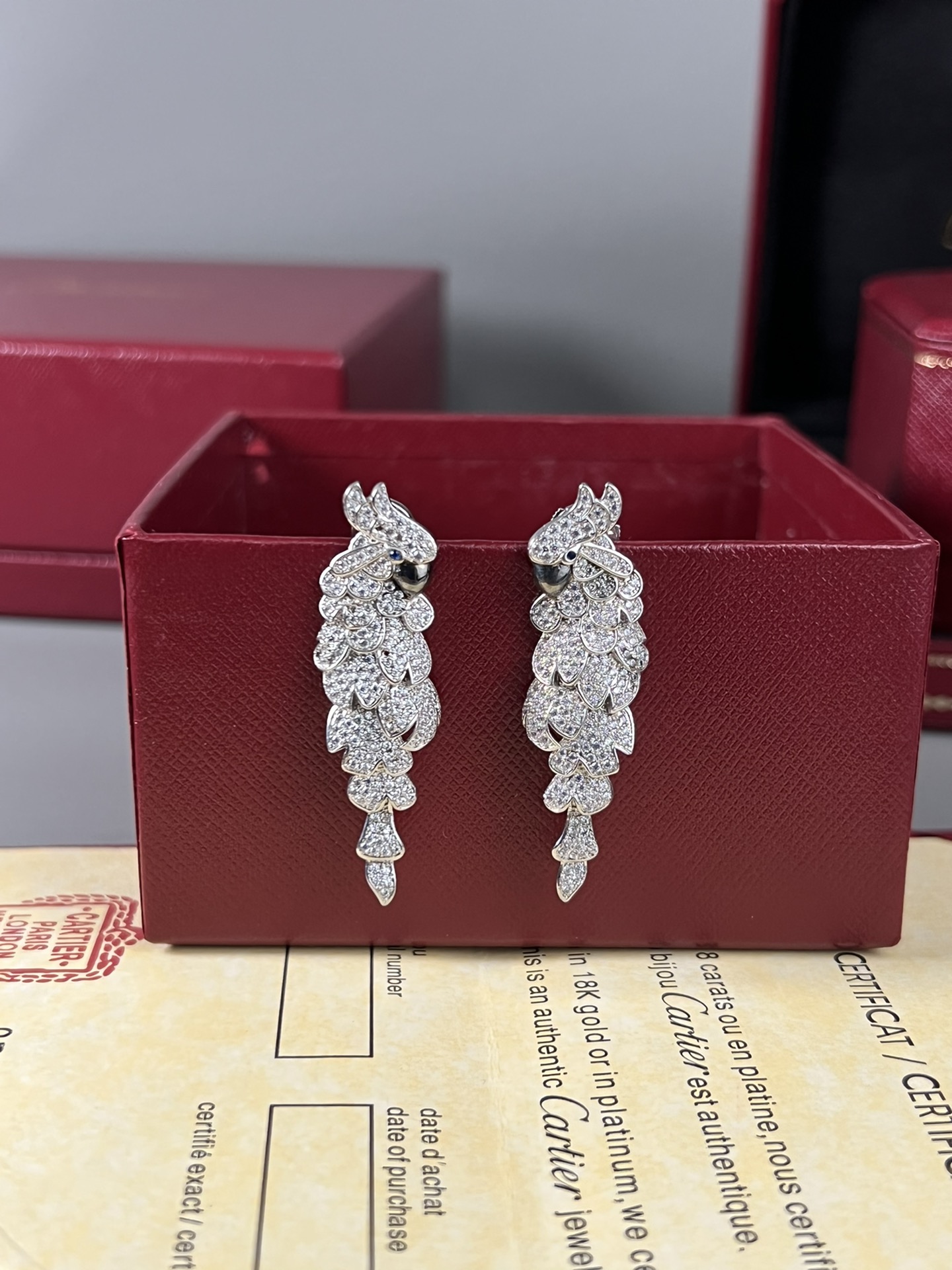 Cartier Cartier 卡地亚 鹦鹉耳钉