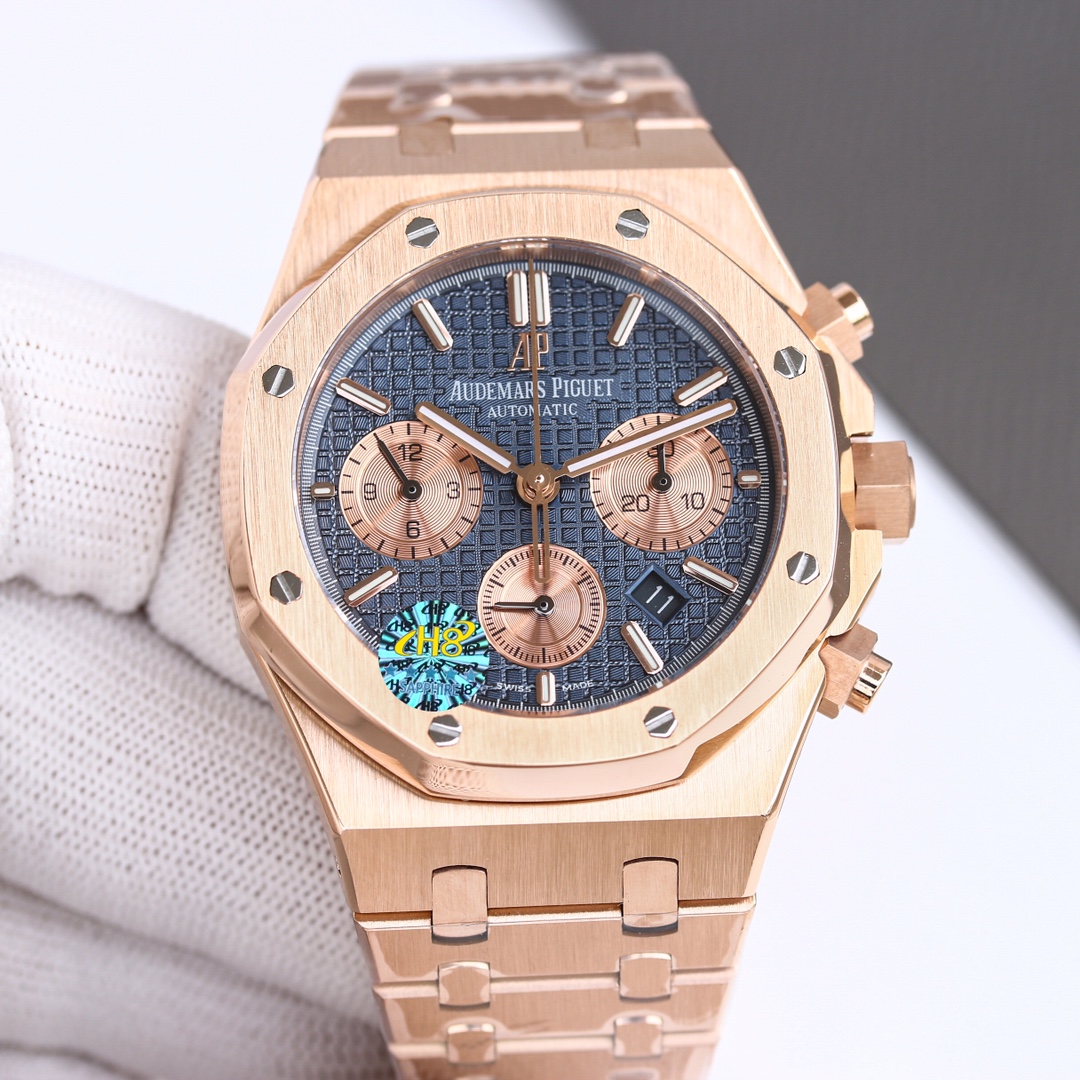 白钢1500,玫钢1600💰
H8新品 AP/爱彼 皇家橡树系列26331OR计时码表,采用同正品一致(6字位小秒)7750计时机芯,316精钢表壳通过拉丝和部分抛光打磨处理之后,展现出精致而硬气的独特气质,粗犷大气的41mm表盘,劲道十足,超强夜光显示,可以在任何环境下读取时间