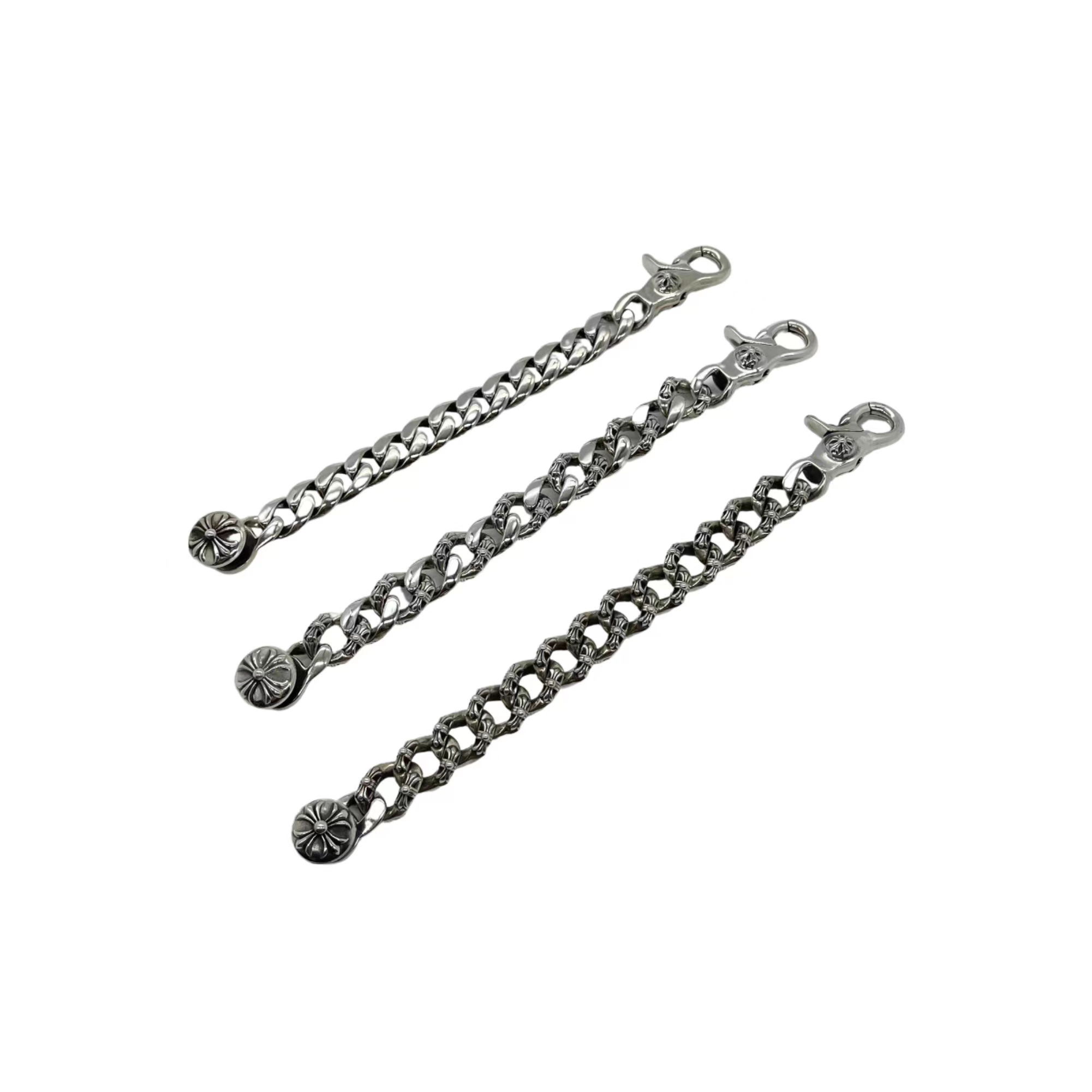 Chrome Hearts 𝐂𝐡𝐫𝐨𝐦𝐞 𝐡𝐞𝐚𝐫𝐭𝐬克罗心 手链集合图