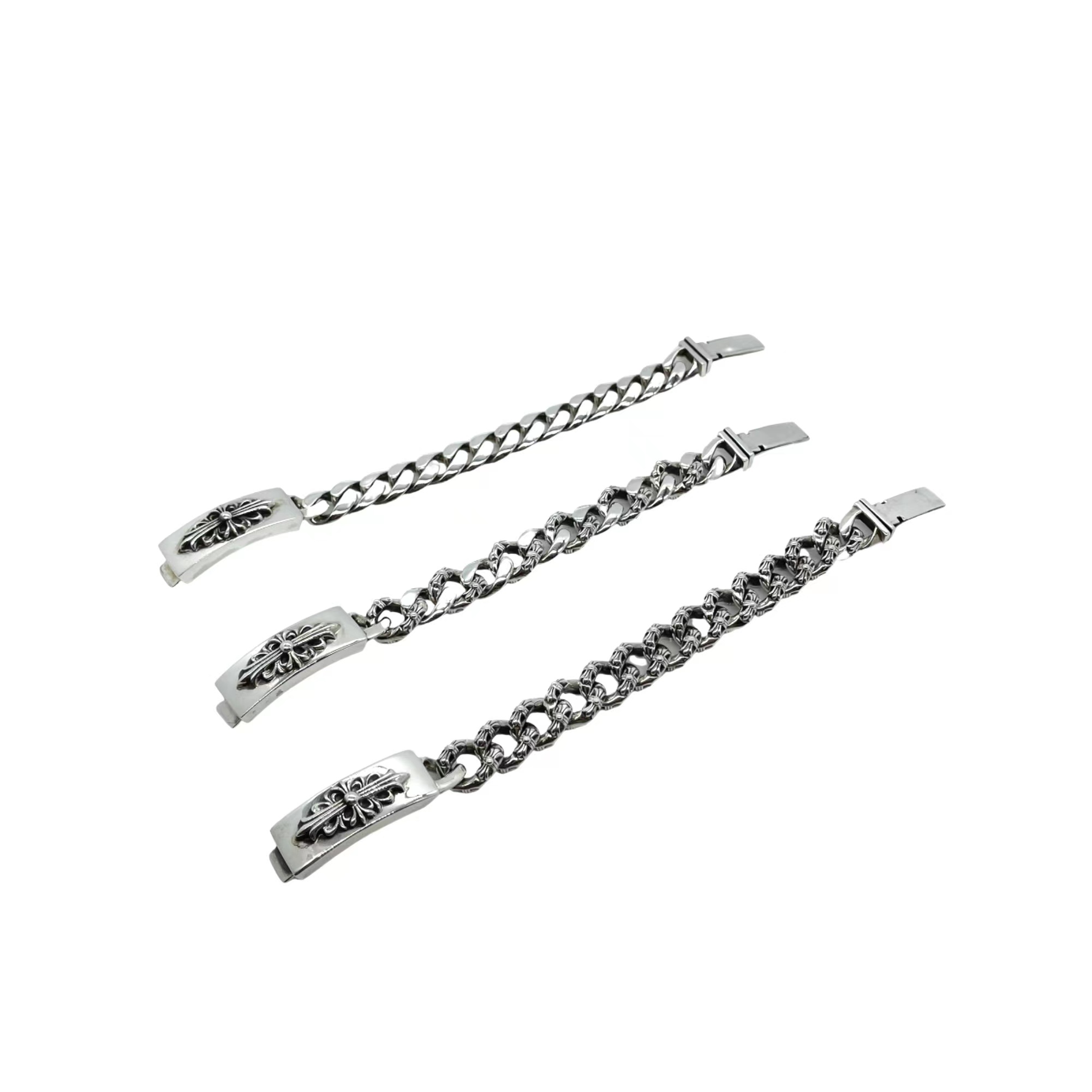 Chrome Hearts 𝐂𝐡𝐫𝐨𝐦𝐞 𝐡𝐞𝐚𝐫𝐭𝐬克罗心 手链集合图