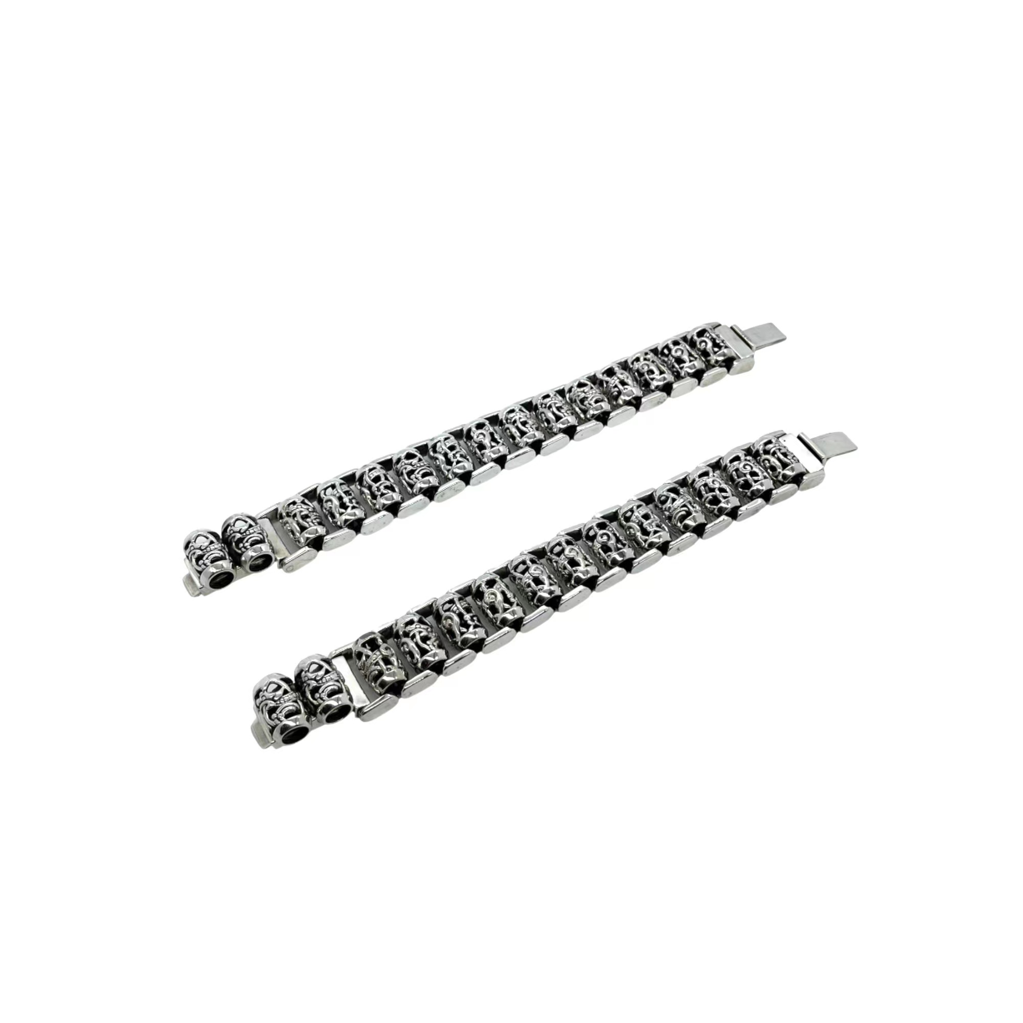Chrome Hearts 𝐂𝐡𝐫𝐨𝐦𝐞 𝐡𝐞𝐚𝐫𝐭𝐬克罗心 手链集合图