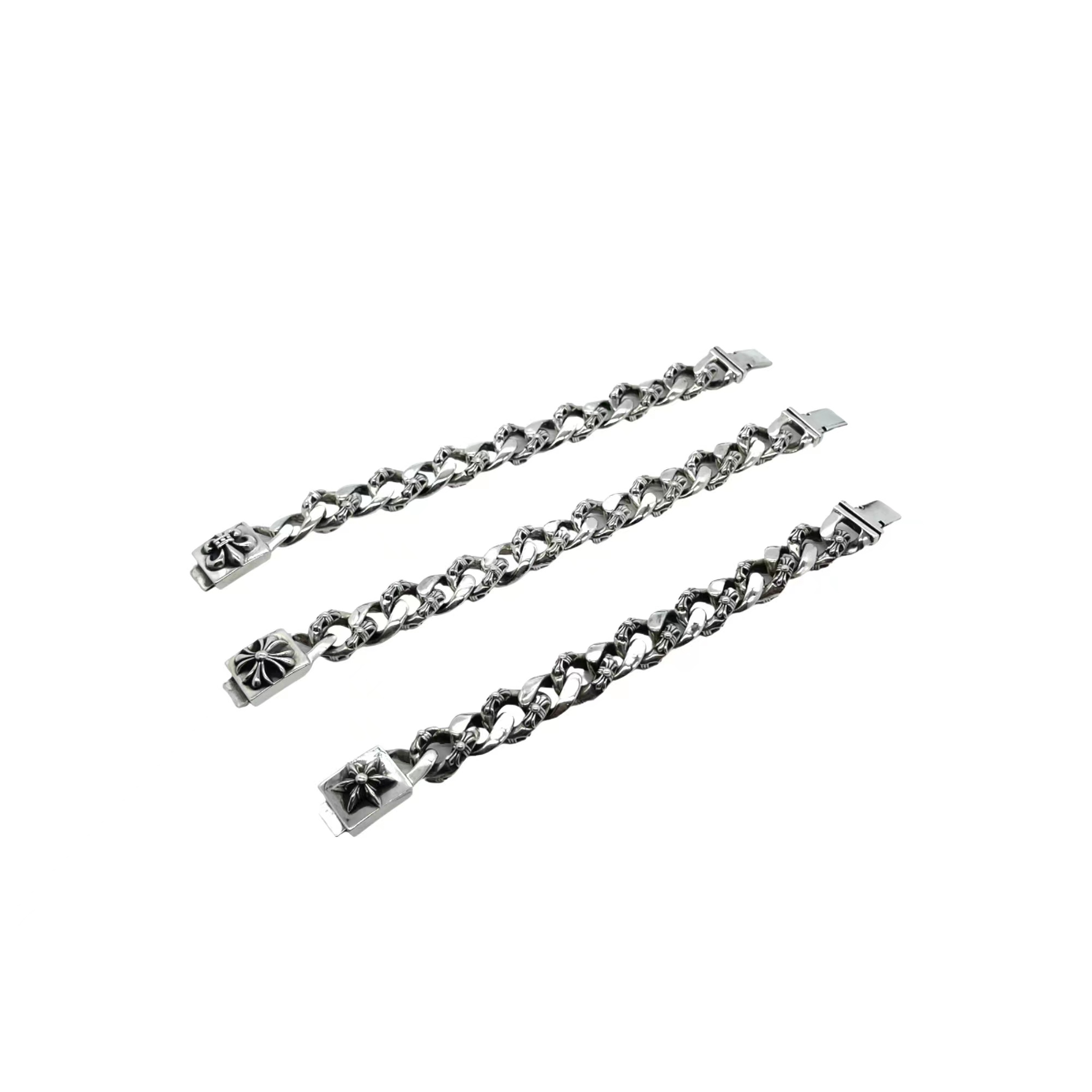 Chrome Hearts 𝐂𝐡𝐫𝐨𝐦𝐞 𝐡𝐞𝐚𝐫𝐭𝐬克罗心 手链集合图