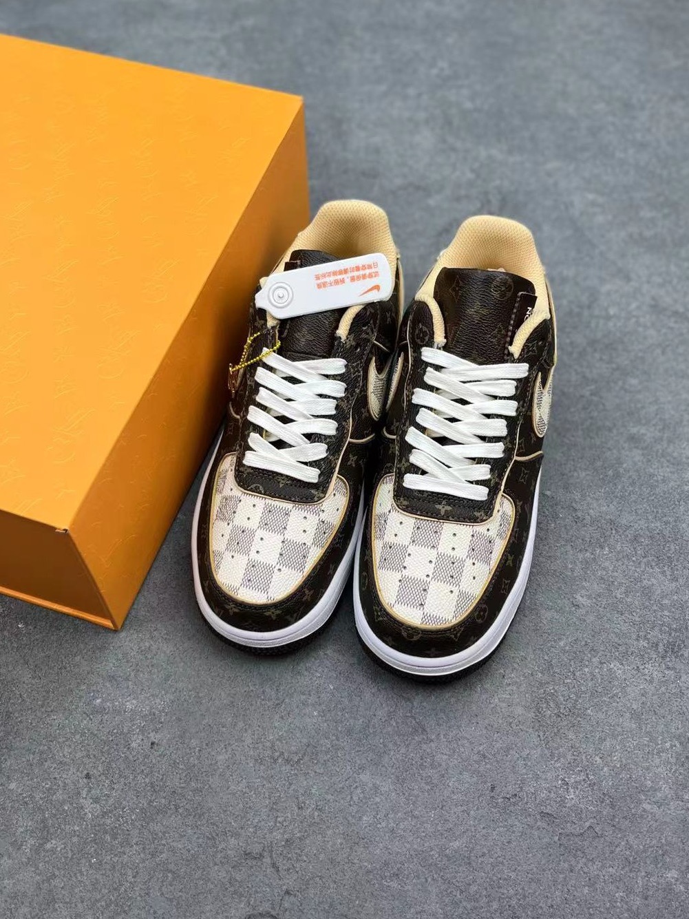 Nike Air Force 1 x Louis Vuitton Collaboration - Premium Designer Sneakers 9 i1652300185 1568 7