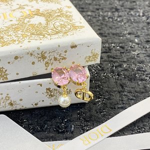 Dior Jewelry Earring Necklaces & Pendants Pink