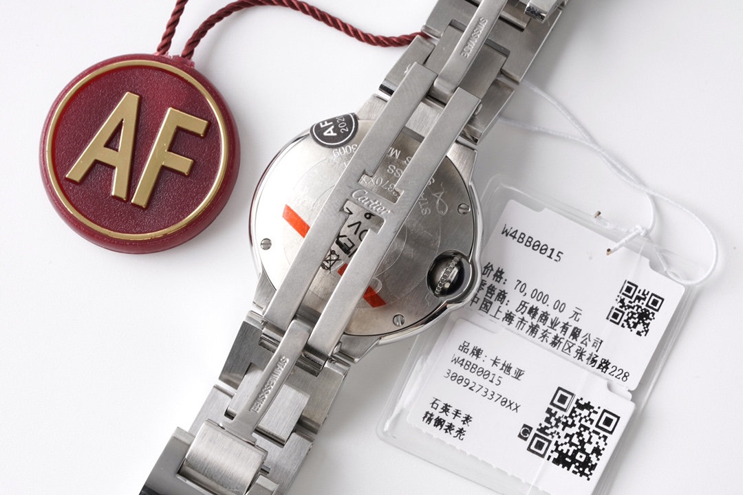 AF最美复刻 卡地亚28mm小号蓝汽球W69010Z4女士腕表
