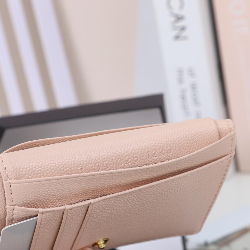 Saint Laurent Monogram Light Pink 12 5x10x2 5cm wallet shoulder