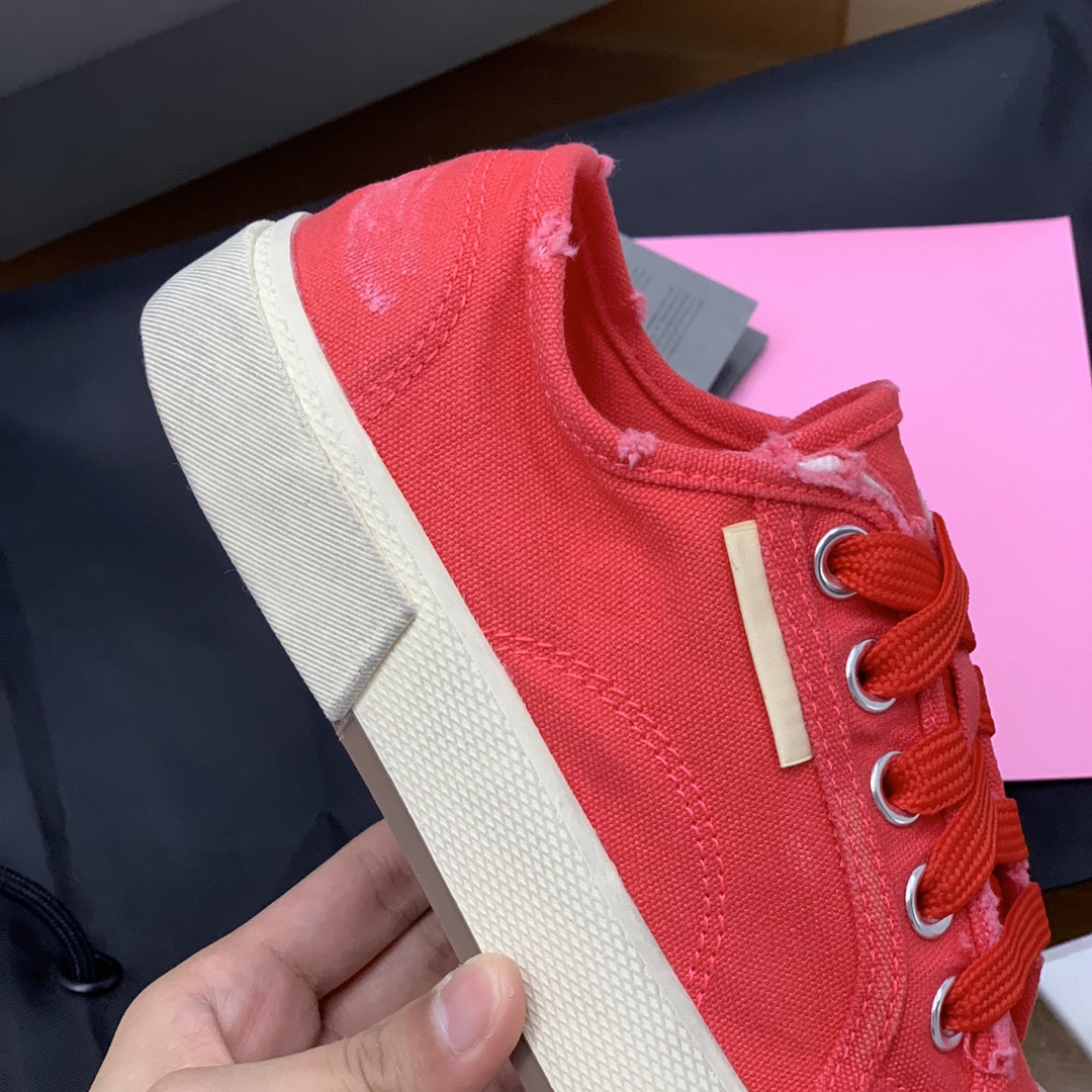 BALENCIAGA巴黎世家 2022最新Paris情侣款帆布鞋