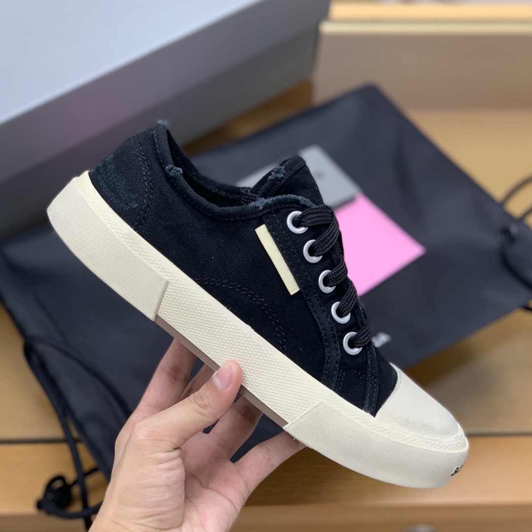 BALENCIAGA巴黎世家 2022最新Paris情侣款帆布鞋 2022最新Paris情侣款帆布鞋