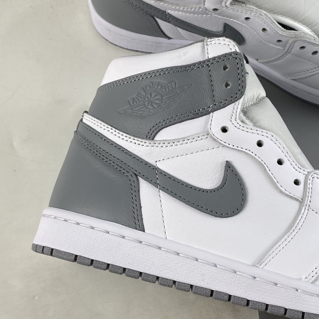 P280 Air Jordan 1 High OG ”Stealth” AJ1 乔1白灰 555088-037