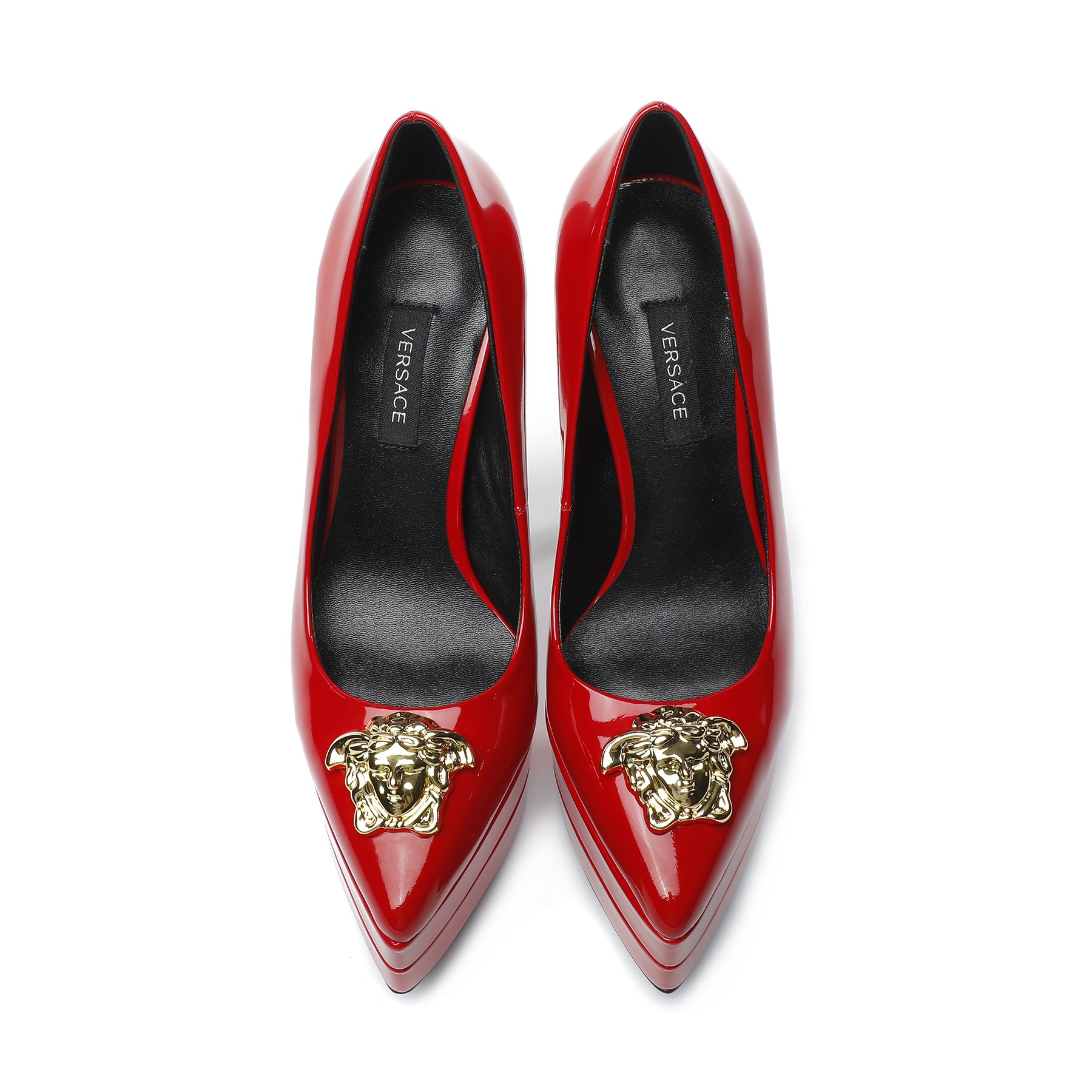 precio de fábrica: suela de goma m Suela de cuero m.. Yardage: 34-42 Versace nuevo super tacón alto 