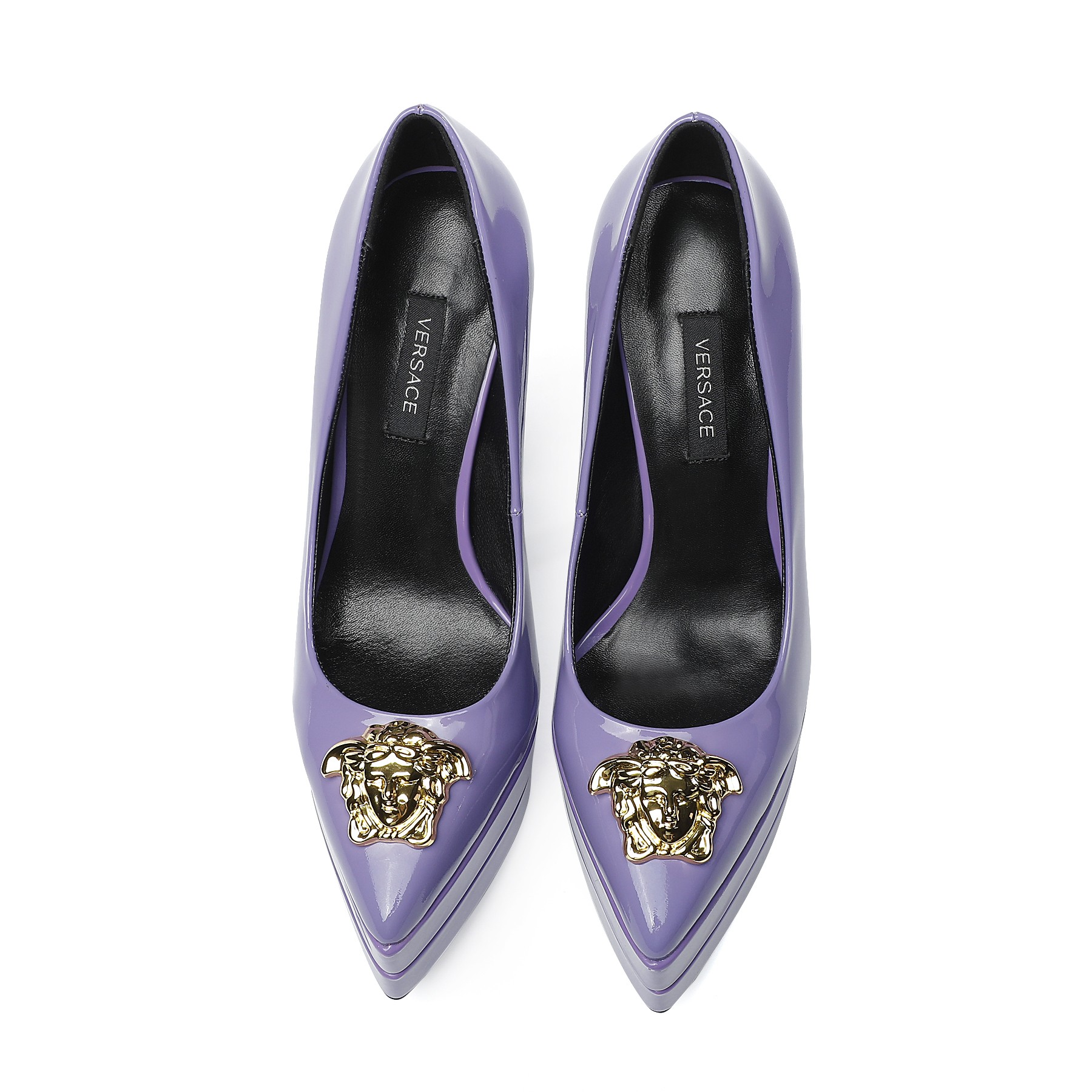 precio de fábrica: suela de goma m Suela de cuero m.. Yardage: 34-42 Versace nuevo super tacón alto 