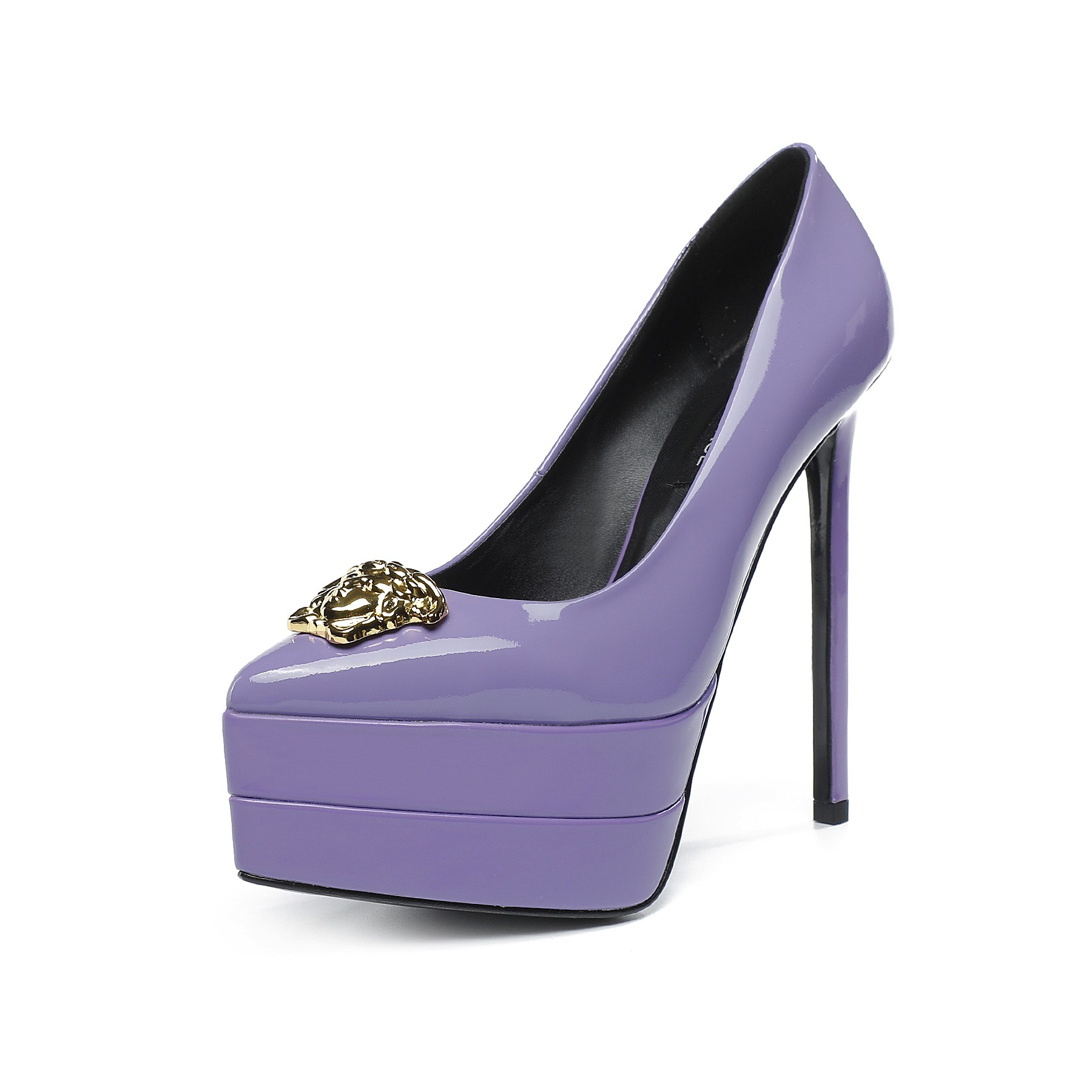 precio de fábrica: suela de goma m Suela de cuero m.. Yardage: 34-42 Versace nuevo super tacón alto 
