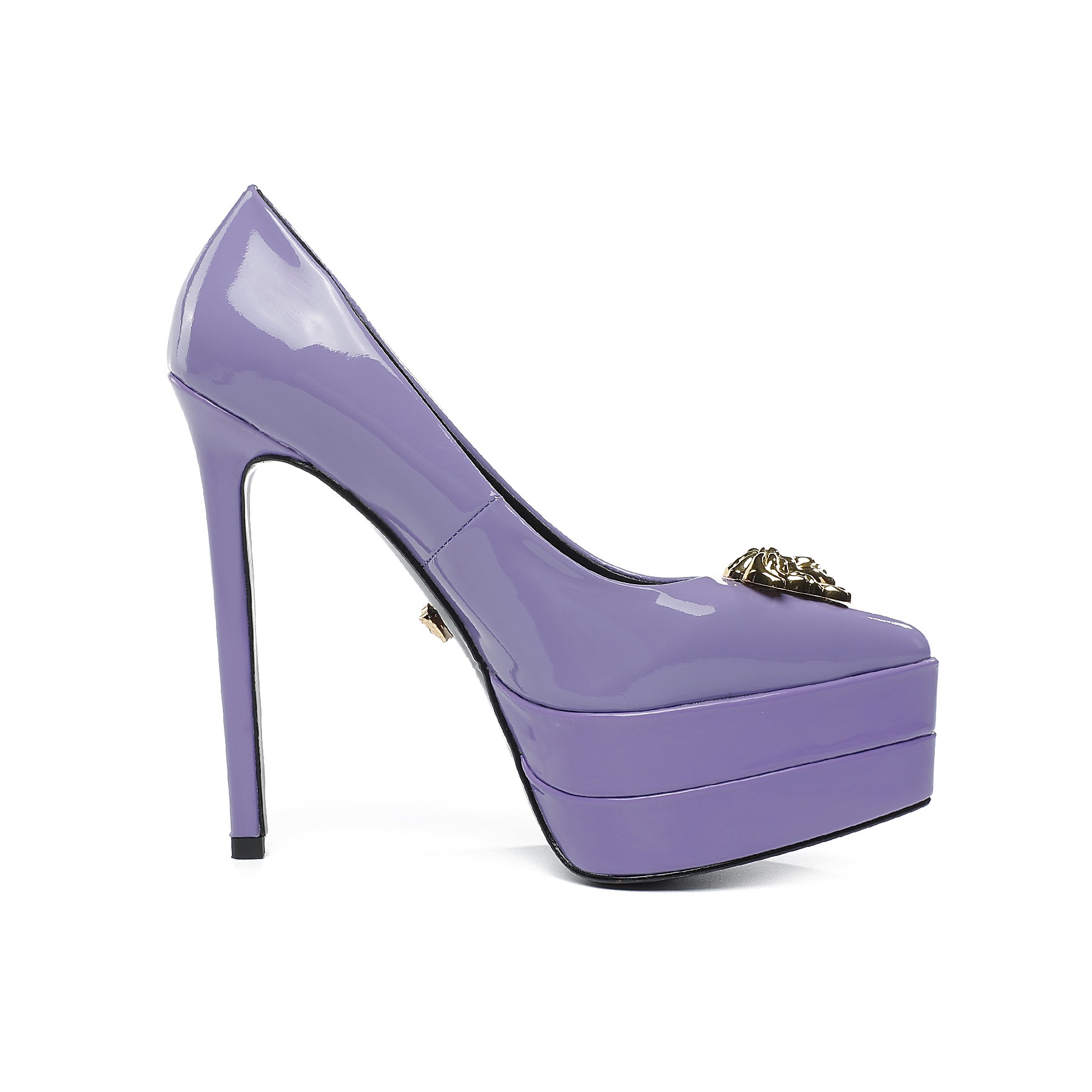 precio de fábrica: suela de goma m Suela de cuero m.. Yardage: 34-42 Versace nuevo super tacón alto 