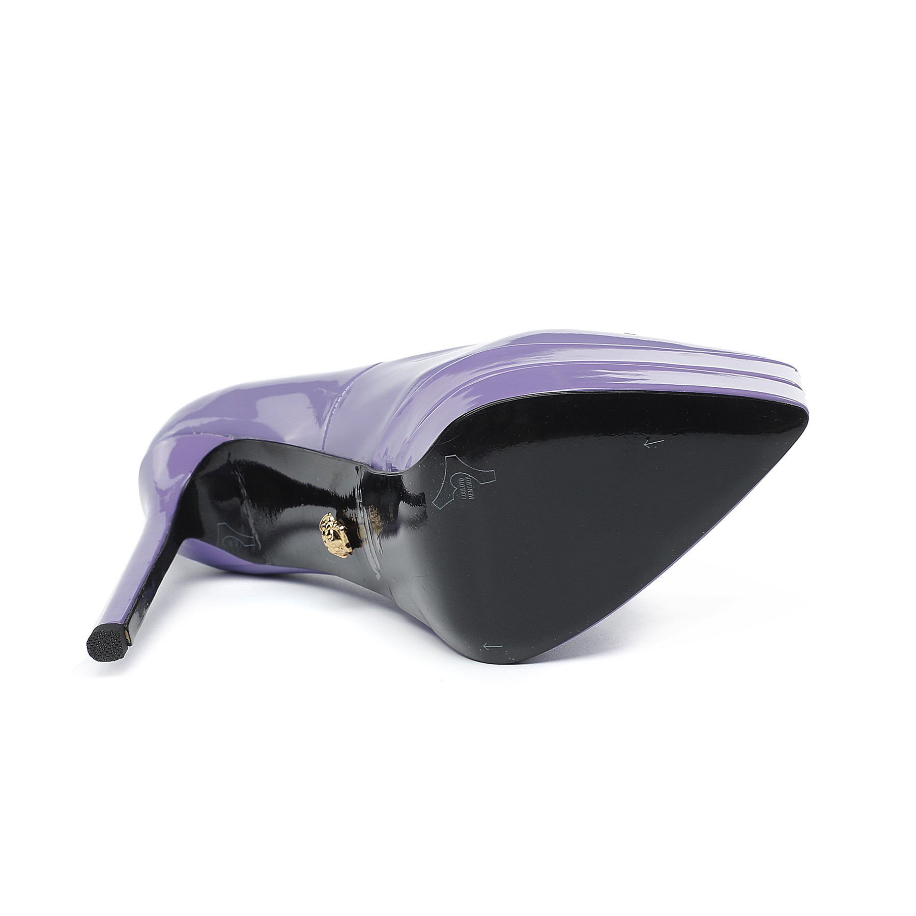 precio de fábrica: suela de goma m Suela de cuero m.. Yardage: 34-42 Versace nuevo super tacón alto 