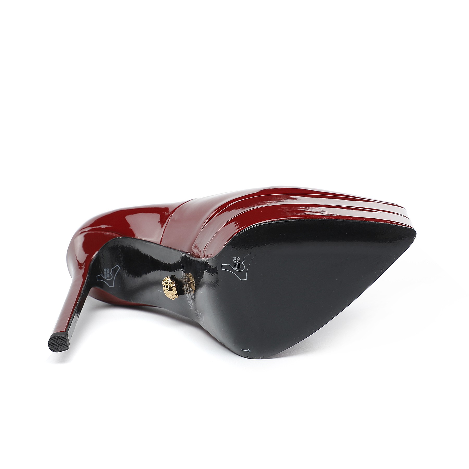 precio de fábrica: suela de goma m Suela de cuero m.. Yardage: 34-42 Versace nuevo super tacón alto 