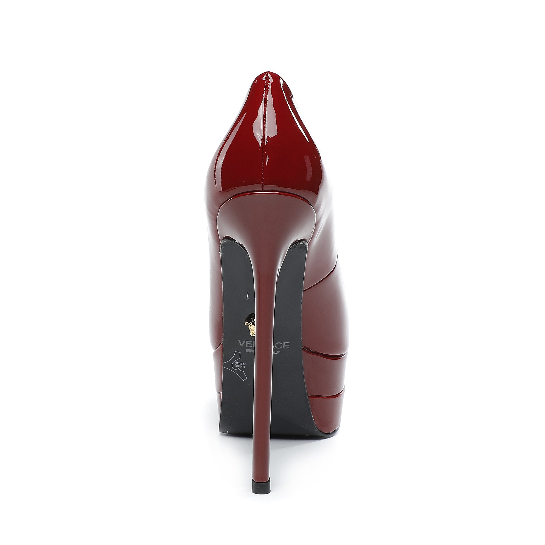 precio de fábrica: suela de goma m Suela de cuero m.. Yardage: 34-42 Versace nuevo super tacón alto 