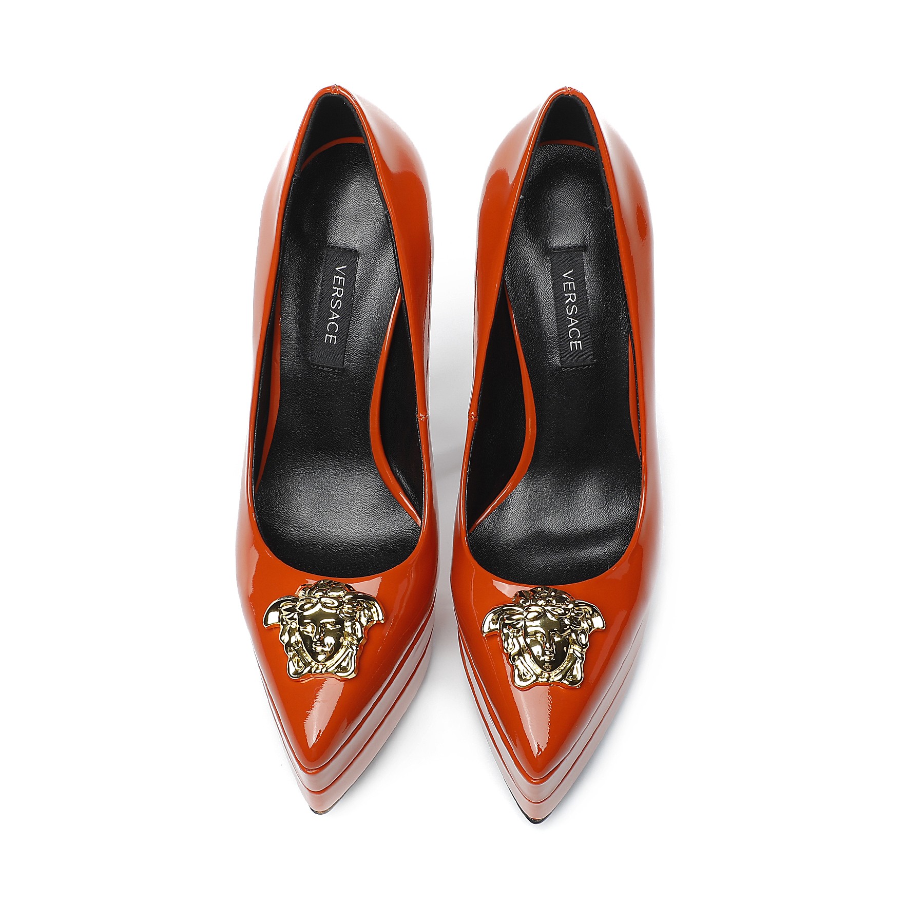 precio de fábrica: suela de goma m Suela de cuero m.. Yardage: 34-42 Versace nuevo super tacón alto 