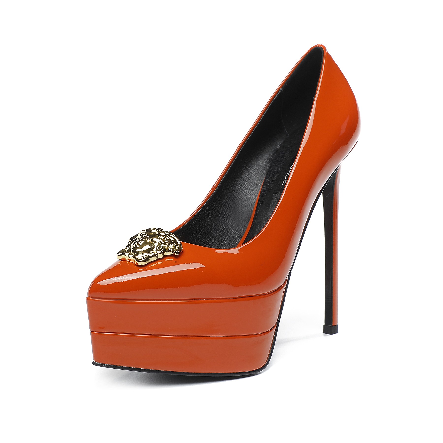precio de fábrica: suela de goma m Suela de cuero m.. Yardage: 34-42 Versace nuevo super tacón alto 